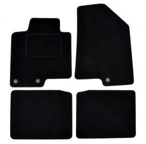 Tapis de voiture sur mesure en velours pour Hyundai i40 2011-2019 (4 pièces)