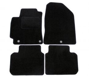Tapis de voiture sur mesure en velours pour Hyundai Elantra 2016-2020 (4 pièces)