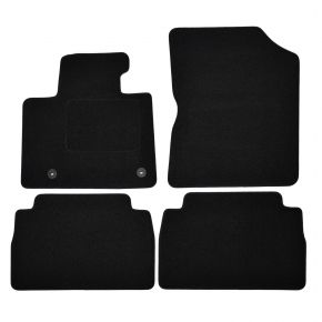 Tapis de voiture sur mesure en velours pour Hyundai Santa Fe 2021-2024 hybrid/plug-in hybrid