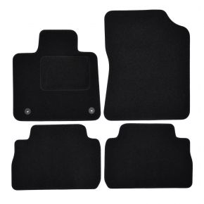 Tapis de voiture sur mesure en velours pour Hyundai Santa Fe IV facelift 2021-2024