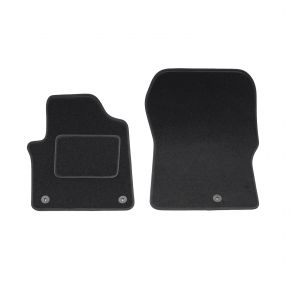 Tapis de voiture sur mesure en velours pour Hyundai Staria 2021- Lcv (2 pièces)