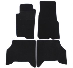 Tapis de voiture sur mesure en velours pour Jeep Grand Cherokee 1991-1999 (4 pièces)