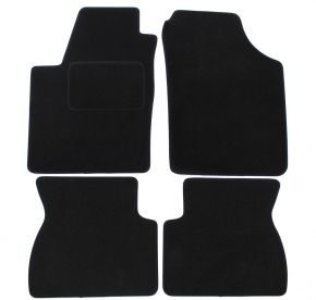 Tapis de voiture sur mesure en velours pour Kia Picanto I 2007-2011 (4 pièces)
