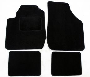 Tapis de voiture sur mesure en velours pour Kia Rio 2000-2005 (4 pièces)