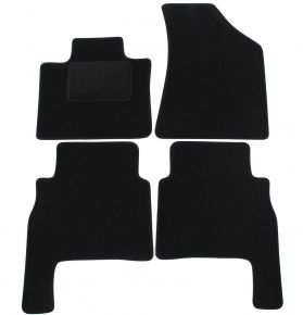 Tapis de voiture sur mesure en velours pour Kia Sorento 2009-2012 (4 pièces)