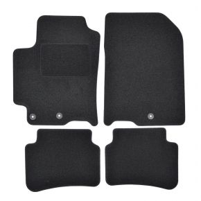 Tapis de voiture sur mesure en velours pour Kia Stonic 2017- (4 pièces)