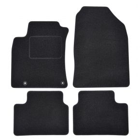 Tapis de voiture sur mesure en velours pour Kia Ceed 2018- (4 pièces)