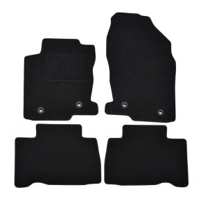 Tapis de voiture sur mesure en velours pour Lexus NX 2014-2021 (4 pièces)