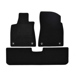 Tapis de voiture sur mesure en velours pour Lexus RX 2015-2022 (4 pièces)