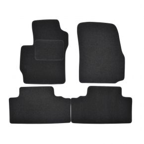 Tapis de voiture sur mesure en velours pour Mazda 5 2005-2010 (4 pièces)