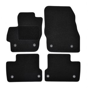 Tapis de voiture sur mesure en velours pour Mazda 3 2009-2012 (4 pièces)