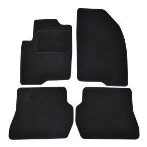 Tapis de voiture sur mesure en velours pour Mazda 2 2003-2006 (2 pièces)