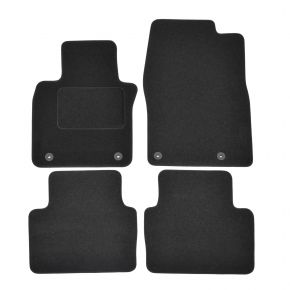 Tapis de voiture sur mesure en velours pour Mazda Cx-30 2019- (4 pièces)
