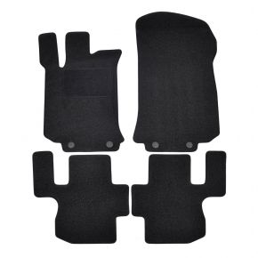 Tapis de voiture sur mesure en velours pour Mercedes R-Class 2011-2015 (4 pièces)