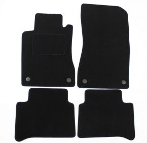 Tapis de voiture sur mesure en velours pour Mercedes E-Class W211 2002-2009 (4 pièces)