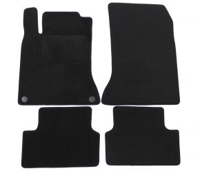 Tapis de voiture sur mesure en velours pour Mercedes A-Class W176  2013-2018 (4 pièces)
