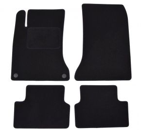 Tapis de voiture sur mesure en velours pour Mercedes CLA C117 2013-2019 (4 pièces)