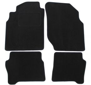 Tapis de voiture sur mesure en velours pour Nissan Almera N16 2000-2006 (4 pièces)
