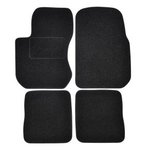 Tapis de voiture sur mesure en velours pour Nissan Note 2006-2012 (4 pièces)