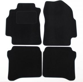Tapis de voiture sur mesure en velours pour Nissan Primera P12 2000-2008 (4 pièces)