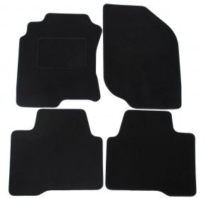 Tapis de voiture sur mesure en velours pour Nissan X-Trail 2001-2007 (4 pièces)