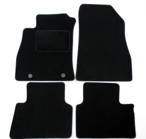 Tapis de voiture sur mesure en velours pour Nissan Juke 2010-2018 (4 pièces)