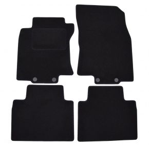 Tapis de voiture sur mesure en velours pour Nissan X-Trail 2014-2016 (4 pièces)