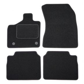 Tapis de voiture sur mesure en velours pour Nissan X-Trail E-Power 2024- (4 pièces)