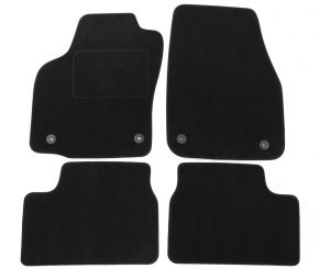 Tapis de voiture sur mesure en velours pour Opel Astra III H 2004-2013 (4 pièces)