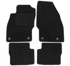 Tapis de voiture sur mesure en velours pour Opel Corsa D 2006-2014 (4 pièces)