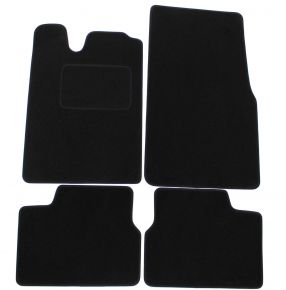 Tapis de voiture sur mesure en velours pour Opel Vectra A 1988-1995 (4 pièces)