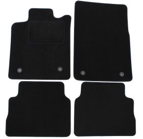 Tapis de voiture sur mesure en velours pour Opel Vectra C 2002-2008 (4 pièces)