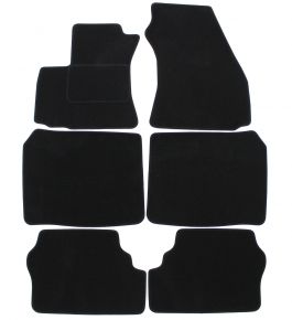 Tapis de voiture sur mesure en velours pour Opel Zafira A 1999-2005 (6 pièces)