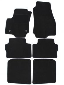 Tapis de voiture sur mesure en velours pour Opel Zafira B 2005-2011 (6 pièces)