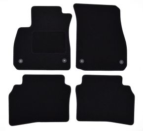Tapis de voiture sur mesure en velours pour Opel Insignia 2017- (4 pièces)