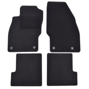 Tapis de voiture sur mesure en velours pour Opel Adam 2013-2019 (4 pièces)