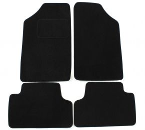 Tapis de voiture sur mesure en velours pour Peugeot 205 1984-1997 (4 pièces)