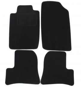 Tapis de voiture sur mesure en velours pour Peugeot 206 1998-2005 (4 pièces)