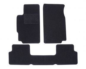 Tapis de voiture sur mesure en velours pour Peugeot 406 1995-2005 (3 pièces)