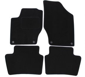 Tapis de voiture sur mesure en velours pour Peugeot 308 2007- 2014 (4 pièces)