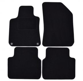 Tapis de voiture sur mesure en velours pour Peugeot 308 SW 2014-2022 (kombi) (4 pièces)