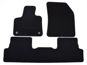 Tapis de voiture sur mesure en velours pour Peugeot 3008 2017-2024 (3 pièces)