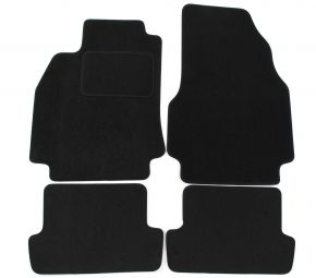 Tapis de voiture sur mesure en velours pour Renault Megane coupe 2003-2009 (4 pièces)