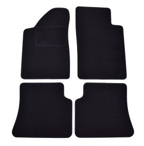 Tapis de voiture sur mesure en velours pour Renault Megane Clasic 1995-2002 (4 pièces)