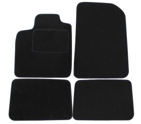 Tapis de voiture sur mesure en velours pour Renault Twingo II 2007-2013 (4 pièces)