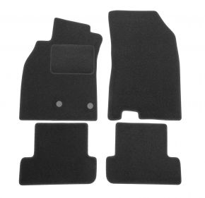 Tapis de voiture sur mesure en velours pour Renault Megane III 2008-2015 (4 pièces)