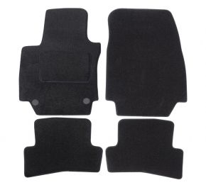 Tapis de voiture sur mesure en velours pour Renault Captur 2013-2019 (4 pièces)