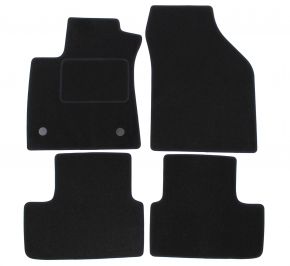 Tapis de voiture sur mesure en velours pour Renault Megane IV Grand Coupe  2017- (4 pièces)