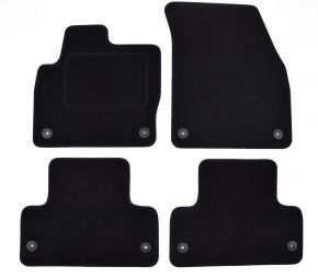 Tapis de voiture sur mesure en velours pour Land Rover Range Rover Evoque 2011-2018 (4 pièces)