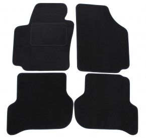 Tapis de voiture sur mesure en velours pour Seat Altea 2004-2015 (4 pièces)